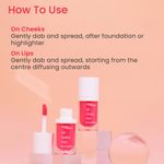 Buy Earth Rhythm Lip & Cheek Tint - Mermaid, Long Stay & Everyday Wear with Goodness of Pomegranate Flower & Jojoba Oil, 100% Natural ‚ 5 ml - Purplle