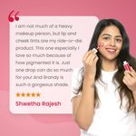 Buy Earth Rhythm Lip & Cheek Tint - Mermaid, Long Stay & Everyday Wear with Goodness of Pomegranate Flower & Jojoba Oil, 100% Natural ‚ 5 ml - Purplle