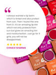 Buy Earth Rhythm Tinted Lippie - Girl Gang Lip Balm with the goodness of Shea Butter & SPF 30 | Nourishes Lips, Prevent Dryness, for Women & Girls - 10 G - Purplle