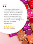 Buy Earth Rhythm Tinted Lippie - Rose Bud Lip Balm with the goodness of Shea Butter & SPF 30 | Nourishes Lips, Prevent Dryness, for Women & Girls - 10 G - Purplle