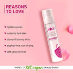 Buy Plum Bulgarian Valley Rose Water Alcohol-Free Spray Toner With Hyaluronic Acid, Hydrates & Refreshes 100ml - Purplle