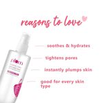 Buy Plum Bulgarian Valley Rose Water Alcohol-Free Spray Toner With Hyaluronic Acid, Hydrates & Refreshes 200ml - Purplle