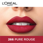 Buy L'Oreal Paris Color Riche Moist Matte Lipstick - Pure Rouge 266 (3.7 g) - Purplle