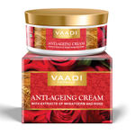 Buy Vaadi Herbals Anti Ageing Cream With Extracts Of Almonds, Wheatgerm And Rose (150 gm) - Purplle