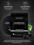 Buy Mancode Activated Charcoal Facial Sheet Mask for Men, 25ml Each (Pack Of 5) - Purplle