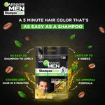 Buy Garnier Garnier Men Shampoo Color Shade 1.0 Natural Black (20 ml) - Purplle