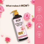 Buy WOW Skin Science Himalayan Rose Body Lotion For Light Hydration - Normal To Oily Skin - with Rose Water, Beetroot Extract - 400mL - Purplle