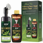 Buy WOW Skin Science Green Tea Foaming Face Wash Combo Pack- 350 mL - Purplle