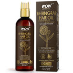 Buy WOW Skin Science Bhringraj Hair Oil - with Comb Applicator - 100mL - Purplle