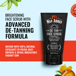 Buy Man Arden De Tan Brightening Face Scrub 100ml - De-Tans & Exfoliates Skin - With Vitamin C - Purplle