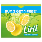 Buy Liril Lime & Tea Tree Oil Soap 125 g (Buy 3 Get 1 Free) - Purplle