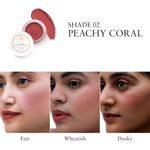 Buy Just Herbs Lip and Cheek Tint ( Pack of 2): Vibrant Corals- Peachy Coral and Rose Coral - Purplle