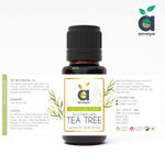 Buy Anveya Australian Tea Tree Essential Oil, 100% Natural & Pure, 15 ml, For Acne, Face, Skin & Hair - Purplle