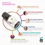 Buy Anveya Bulgarian Lavender Essential Oil, 100% Natural, 15ml For Beauty, Diffuser, Aroma & Calm Sleep - Purplle