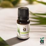 Buy Anveya Lemongrass Essential Oil, 100% Natural, 15 ml, For Hair, Skin, Diffuser & Refreshing Aroma - Purplle