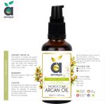 Buy Anveya Moroccan Argan Oil, Cold-Pressed Organic , 50ml, For Hair, Skin, Face Care & Stretch Marks - Purplle