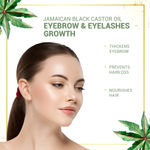 Buy Anveya Jamaican Black Castor Oil, Cold-Pressed Organic, 100 ml - Hair Growth, Beard, Eyebrows & Skin - Purplle