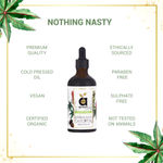 Buy Anveya Jamaican Black Castor Oil, Cold-Pressed Organic, 100 ml - Hair Growth, Beard, Eyebrows & Skin - Purplle