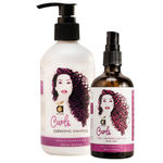 Buy Anveya Curls Shampoo & Hair Mist Combo: For Bouncy, Tangle-Free, Curly Hair - Purplle