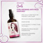 Buy Anveya Curls Shampoo & Hair Mist Combo: For Bouncy, Tangle-Free, Curly Hair - Purplle