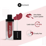 Buy SUGAR Cosmetics Smudge Me Not Mini Matte Liquid Lipstick | Lasts Upto 12 hrs | Transferproof & Waterproof | 4.5ml - 03 Tan Fan (Mauve Nude) - Purplle