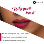 Buy SUGAR Cosmetics - Lipping On The Edge - Matte Lip Liner - 04 Tan Fan (Mauve Nude) - 1.2 Gms - Smear-Proof, Water Resistant Lip Liner - Lasts Up To 10 Hrs - Purplle