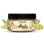 Buy STAMIO Pure Seedless Amla Powder for Hair Growth, Indian Gooseberry (Amla) For Hair Mask/Pack (50gm, Pack of 3) - Purplle