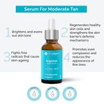 Buy SkinKraft Moderate Tan Skincare For Sensitive Skin - Customized Skincare Kit - 3 Product Kit- Sensitive Skin Cleanser + Sensitive Skin Moisturizer + Moderate Tan Active Serum - Dermatologist Approved - Purplle