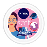 Buy NIVEA Soft Moisturizer for Face, Hand & Body, Non Sticky Cream, Smarty College Edition, 200 ml - Purplle