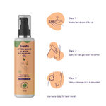 Buy Sanfe Women's After Shave & Wax Nourishing Oil for Moisturisation and Removing Wax Residue - 100ml with Avocado & Jojoba extracts | All natural, calming and soothing ingredients |Closes pores and Moisturizes the skin - Purplle