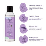 Buy Sanfe Dermatologically Tested 0% Fragrance Intimate Wash for Women - 200ml with Improved ph Balancing Formula for Sensitive Skin (Multicolor) - Purplle