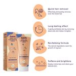 Buy Sanfe Bikini Line Hair Removal Cream for Women's Hair Removal for smoother & Brighter - 100gm with Blueberry and Grape seed extracts | Antioxidant & healing properties | intimate hair removal cream | underarm hair removal cream | Hair removal Cream - Purplle