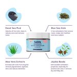 Buy Sanfe Underarm Detox EXFOLIATOR - 50g with Dead Sea Mud and Blue Sea Kale | Scrub cum Mask| Deep Cleansing | Nourishing, Exfoliating , Anti-bacterial mask with Soothing and cooling effect - Purplle