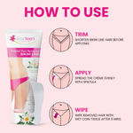 Buy everteen NATURAL Hair Removal Cream with Chamomile for Bikini Line & Underarms in Women and Girls | No Harsh Smell, No Skin Darkening, No Rashes | 2 Pack 200g with Spatula and Coin Tissues - Pack of 2 - Purplle