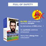 Buy Indus valley men Hypo allergic Beard colour Dark brown 100mg+15ml - Purplle