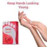 Buy Raaga Professional Pedicure & Manicure 6 Step Single Use Kit, Strawberry, 12 Sachets, 63 g - Purplle