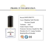 Buy BORN PRETTY 6ml Dipping Nail Powder System Liquid Activator Brush Nail Art Natural Dry Without Lamp Cure (BP-6ml-Activat) - Purplle