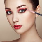 Buy Docolor Eyeshadow Brushes Professional Eye Makeup Brushes Set Eyeshadow Eyeliner Concealer Eyebrow Blending Brushes Eye Make Up Brush Kit (10 Pcs,Black with Rose Gold) (Docolor-DC1002) - Purplle