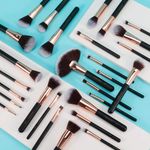 Buy Docolor Makeup Brushes 28 Piece Professional Makeup Brush Set Premium Cosmetics Brushes Synthetic Kabuki Foundation Brush Blending Face Liquid Powder Cream Blush Concealers Eye Shadows Make Up Brushes (Docolor-DC2813) - Purplle