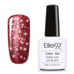 Buy Elite99 Soak Off UV LED Starry Gel Nail Polish Glitter Nail Art Decoration 10ml (E99-10ml-6625) - Purplle
