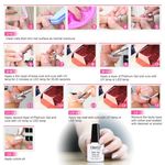 Buy Elite99 Soak Off UV LED Starry Gel Nail Polish Glitter Nail Art Decoration 10ml (E99-10ml-6625) - Purplle