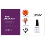 Buy Elite99 10ml Nude Color Gel Nail Polish Soak Off UV Nail Art Design Manicure Vernis Semi Permanent Nail Varnish Lacquer (E99-10ml-JH01) - Purplle