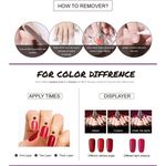 Buy Elite99 10ml Nude Color Gel Nail Polish Soak Off UV Nail Art Design Manicure Vernis Semi Permanent Nail Varnish Lacquer (E99-10ml-JH01) - Purplle
