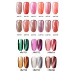 Buy Elite99 Cat Eye Gel Polish Gold Shine Gel Varnish Soak Off UV LED Gel Nail Polish Nail Art Manicure Gel Lak Polish (E99-ZJMY06) - Purplle