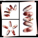 Buy Elite99 Cat Eye Gel Polish Gold Shine Gel Varnish Soak Off UV LED Gel Nail Polish Nail Art Manicure Gel Lak Polish (E99-ZJMY06) - Purplle