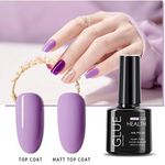 Buy GLUE UV Nail Gel Polish All For Manicure Hybrid Nail Varnish Semi Permanent LED Gel Painting (GL-10ml-026) - Purplle