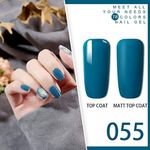 Buy GLUE UV Nail Gel Polish All For Manicure Hybrid Nail Varnish Semi Permanent LED Gel Painting (GL-10ml-055) - Purplle