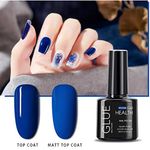 Buy GLUE UV Nail Gel Polish All For Manicure Hybrid Nail Varnish Semi Permanent LED Gel Painting (GL-10ml-066) - Purplle