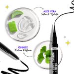 Buy Blue Heaven Intense Kajal (0.30 gm) + Liner (0.55 ml) Duo, Jet Black - Purplle