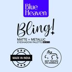 Buy Blue Heaven 12-in-1 Bling Eyeshadow, Garden Paradise (22 g) - Purplle